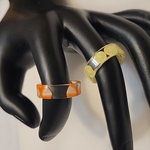 ❄️Host Pick🎉Fun Fashion Acrylic Rings